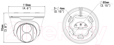 IP-камера Uniview IPC3615LE-ADF28K-G