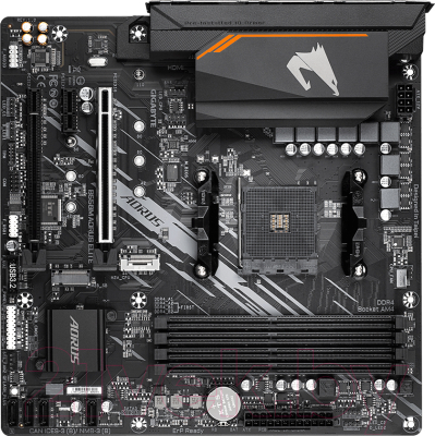 Материнская плата Gigabyte B550M Aorus Elite 1.3 - фото