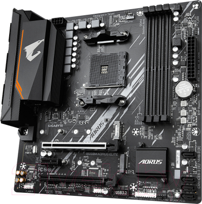 Материнская плата Gigabyte B550M Aorus Elite 1.3