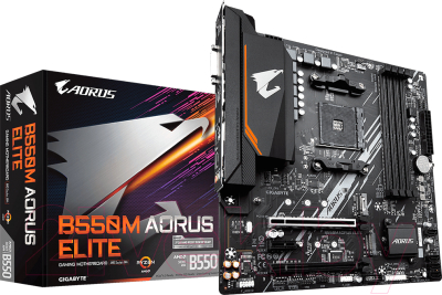 Материнская плата Gigabyte B550M Aorus Elite 1.3