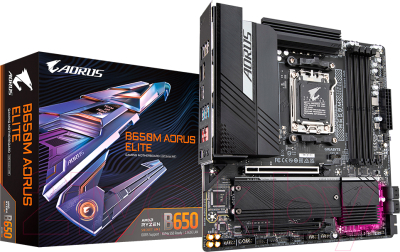Материнская плата Gigabyte B650M Aorus Elite