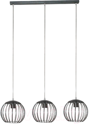 Потолочный светильник Элетех Рио 231 НСБ 01-3х60-155 Е27 / 1005404573 (хром) - фото