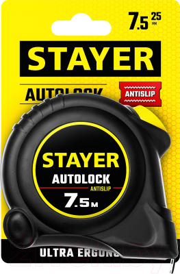 Рулетка Stayer 2-34126-07-25-z02