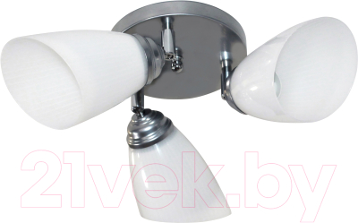 Люстра Элетех Сатурн 1317 НПБ 01-3х60-176 Е27 / 1005405013 (хром) - фото