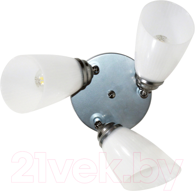 Люстра Элетех Сатурн 1317 НПБ 01-3х60-176 Е27 / 1005405013 (хром)