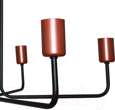 Люстра Элетех Сити 161 НПБ 01-6х60-113 Е27 / 1005404569 (черный медь)