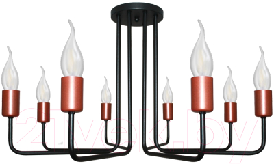 Люстра Элетех Сити 181 НПБ 01-8х60-107 Е27 / 1005404570