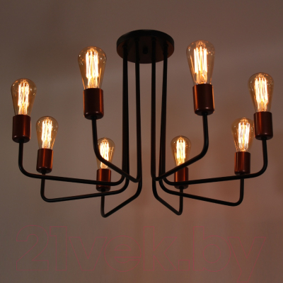 Люстра Элетех Сити 181 НПБ 01-8х60-107 Е27 / 1005404570