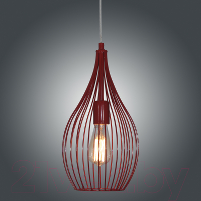 Потолочный светильник Элетех Сохо 211 НСБ 01-60-171 / 1005405070 (красный)