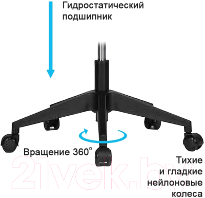 Кресло офисное Deli E4505