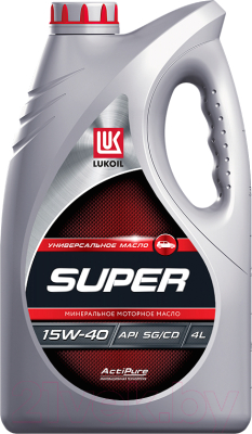 Моторное масло Лукойл Супер 15W40 SG/CD / 19195 - фото