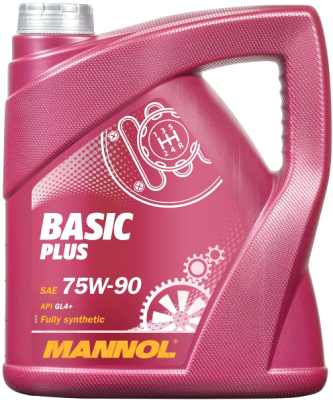 Трансмиссионное масло Mannol Basic Plus 75W90 GL-4+ / MN8108-4 - фото