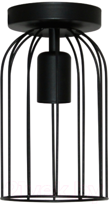 Потолочный светильник Элетех Танго 111 НПБ 01-60-108 Е27 / 1005405021 (черный муар) - фото