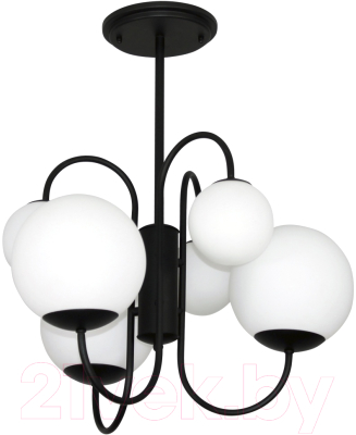 Люстра Элетех Тефия 261 НСБ 01-6х40-101 / 1005405126 (черный) - фото