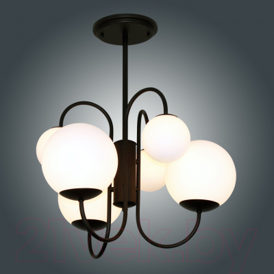 Люстра Элетех Тефия 261 НСБ 01-6х40-101 / 1005405126 (черный)