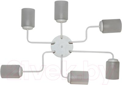 Люстра Элетех Техно 162 НСБ 01-6х60-114 Е27 / 1005404586