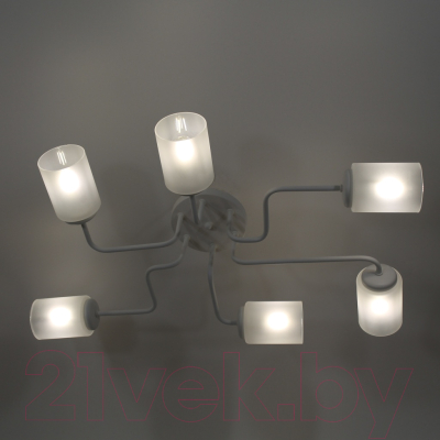 Люстра Элетех Техно 162 НСБ 01-6х60-114 Е27 / 1005404586