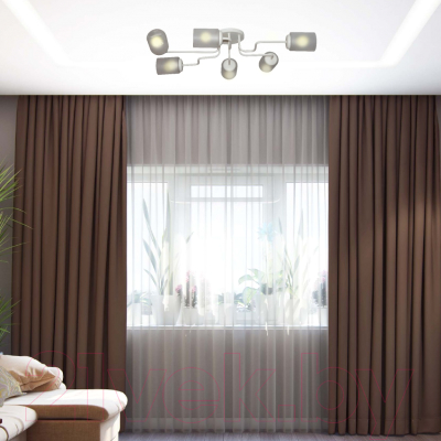 Люстра Элетех Техно 162 НСБ 01-6х60-114 Е27 / 1005404586