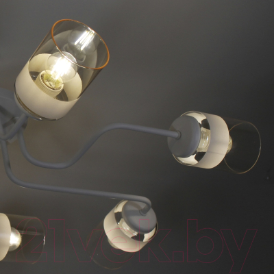 Люстра Элетех Техно 162 НСБ 01-6х60-114 Е27 / 1005404587 (белый)