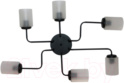 Люстра Элетех Техно 162 НСБ 01-6х60-114 Е27 / 1005404589 (черный)