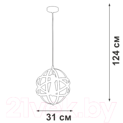 Потолочный светильник Vitaluce V3798-1/1S