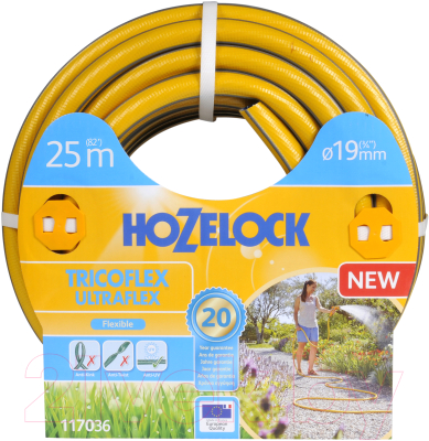 Шланг поливочный Hozelock Tricoflex Ultraflex 117036 / Б0046563 - фото