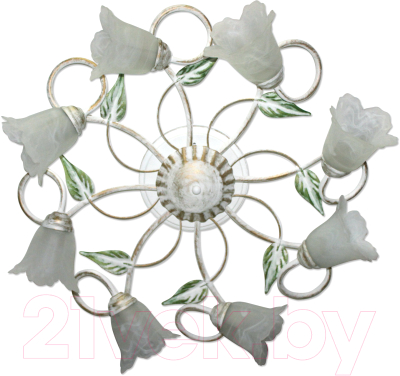 Люстра Элетех Флорин 181 НПБ 01-8х60-101 Е14 / 1005405016 - фото