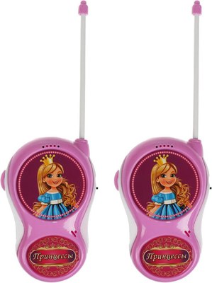 Рация игрушечная Играем вместе Набор раций Принцессы / L641-H33005-R - фото