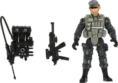 Фигурка игровая Играем вместе Солдатик с оружием Военный / ZY1249998-R - фото