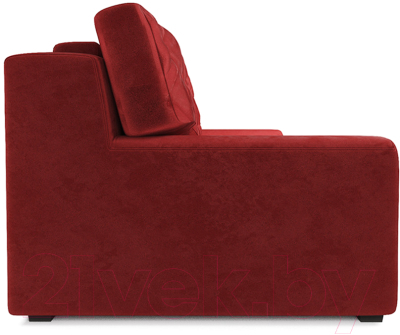 Диван Mebel-Ars Милан (бархат красный/Star Velvet 3 Gark Red)