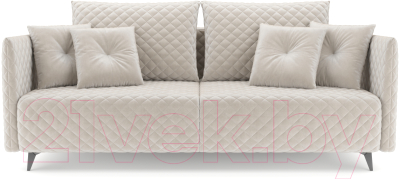 Диван Mebel-Ars Вашингтон (бархат бежевый Star Velvet 6 Light Beige)