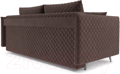 Диван Mebel-Ars Вашингтон (велюр молочный шоколад НВ-178 13)