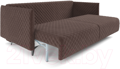 Диван Mebel-Ars Вашингтон (велюр молочный шоколад НВ-178 13)
