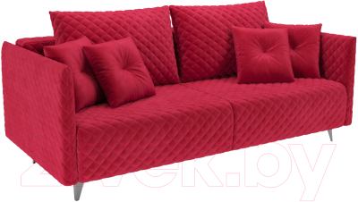 Диван Mebel-Ars Вашингтон (кордрой красный) - фото