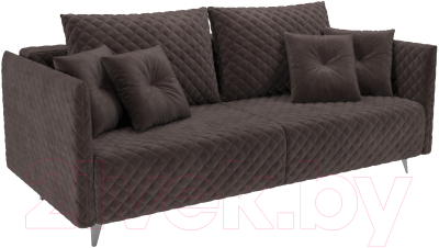 Диван Mebel-Ars Вашингтон (кордрой коричневый) - фото