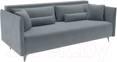 Диван Mebel-Ars Майами (велюр серо-синий HB-178 26) - фото