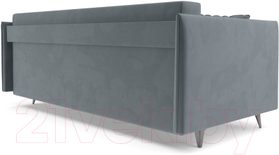 Диван Mebel-Ars Майами (велюр серо-синий HB-178 26)