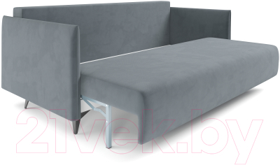 Диван Mebel-Ars Майами (велюр серо-синий HB-178 26)