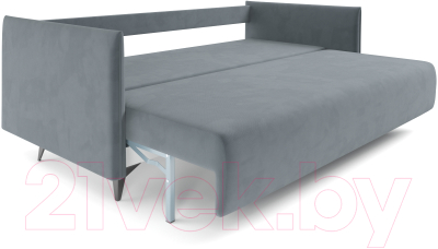 Диван Mebel-Ars Майами (велюр серо-синий HB-178 26)