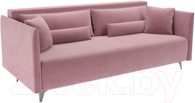 Диван Mebel-Ars Майами (велюр пудра НВ-178 18) - фото