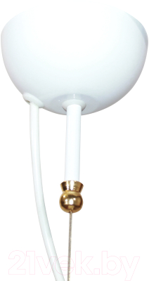 Потолочный светильник Элетех Шляпа НСБ 01-60-120 Е27 / 1005403918 (белый/золото)