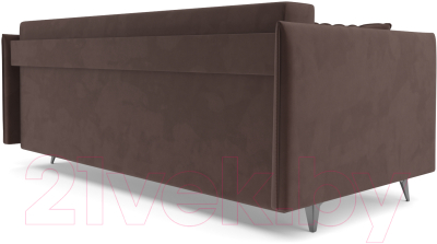 Диван Mebel-Ars Майами (велюр молочный шоколад НВ-178 13)