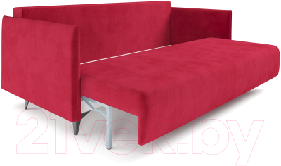 Диван Mebel-Ars Майами (кордрой красный)