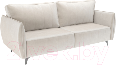 Диван Mebel-Ars Осло (бархат бежевый Star Velvet 6 Light Beige) - фото