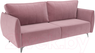 Диван Mebel-Ars Осло (велюр пудра НВ-178 18) - фото