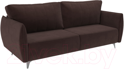 Диван Mebel-Ars Осло (велюр шоколад HB-178 16) - фото