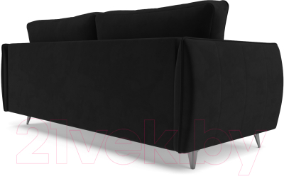 Диван Mebel-Ars Осло (велюр черный НВ-178 17)