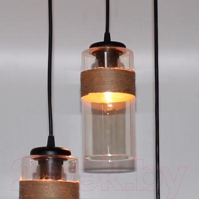 Потолочный светильник Элетех Эмма 231 НСБ 01-3х60-164 Е27 / 1005251640 (черный)