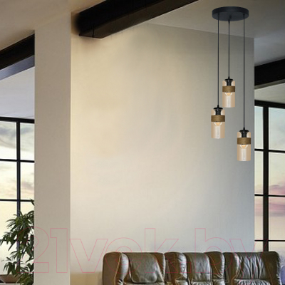 Потолочный светильник Элетех Эмма 231 НСБ 01-3х60-164 Е27 / 1005251640 (черный)