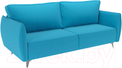 Диван Mebel-Ars Осло (рогожка синий) - фото
